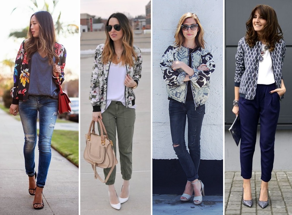 jaqueta bomber com calça