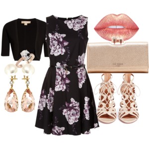 VESTIDO+ESTAMPA+FLORAL+FUNDO+PRETO