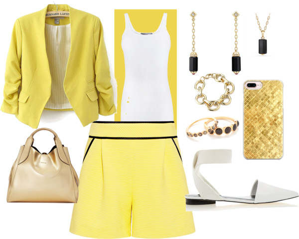 short-amarelo-sofisticado