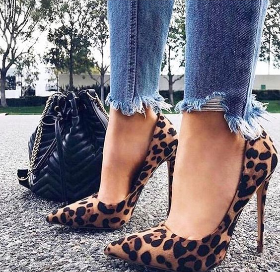 vem ver os sapatos mais hypados em animal&nbsp;print