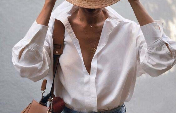 camisa branca, o clássico que é hit das&nbsp;fashionistas