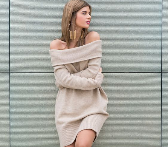 trendy: como usar um sweater dress e arrasar? bora ver essas&nbsp;diquinhas!