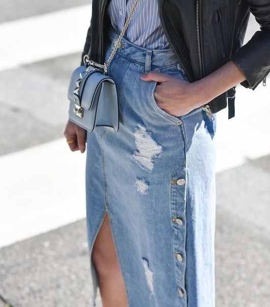 veja como usar saia midi com fenda: o hit da&nbsp;fashionista!