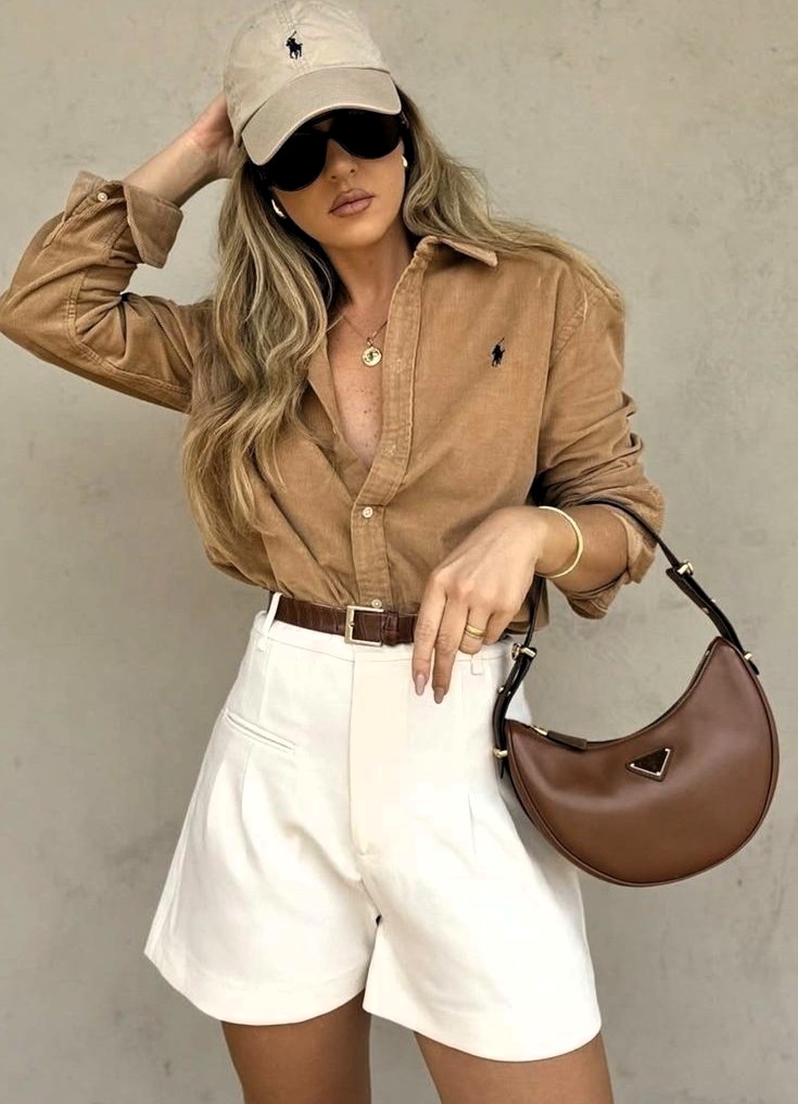 dica de estilo: shorts,                                                   alfaiataria, &&nbsp;elegância